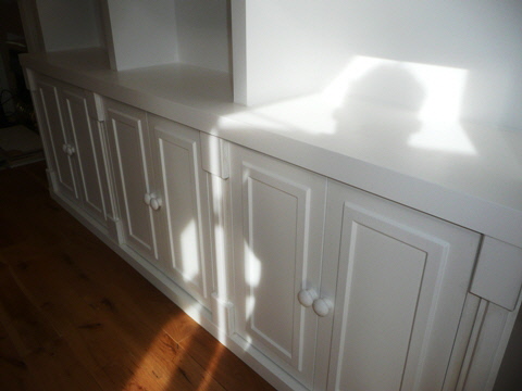 custom Cambridge shelves